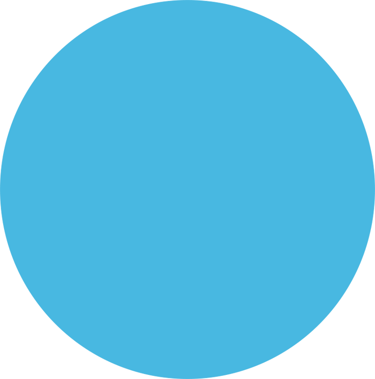 blue circle