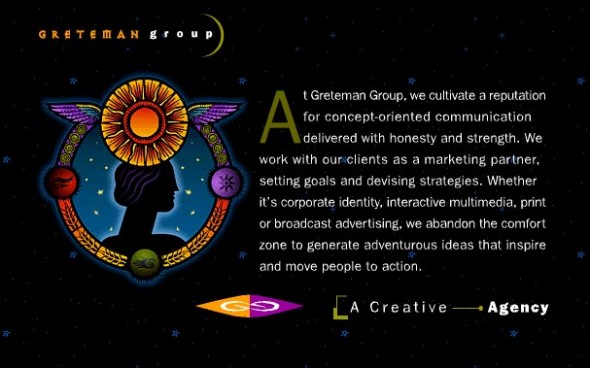 Greteman Group 1996 homepage