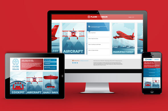 Plane on the Brain Responsive Site