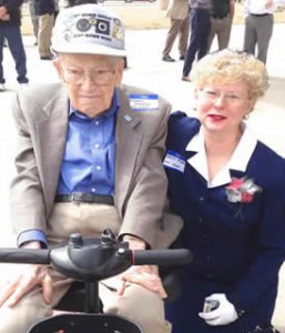 Flight engineer Robert Pearson was among the many veterans attending Doc’s rollout. Pearson flew 32 B-29 wartime missions.