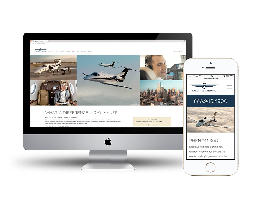 Executive AirShare Website