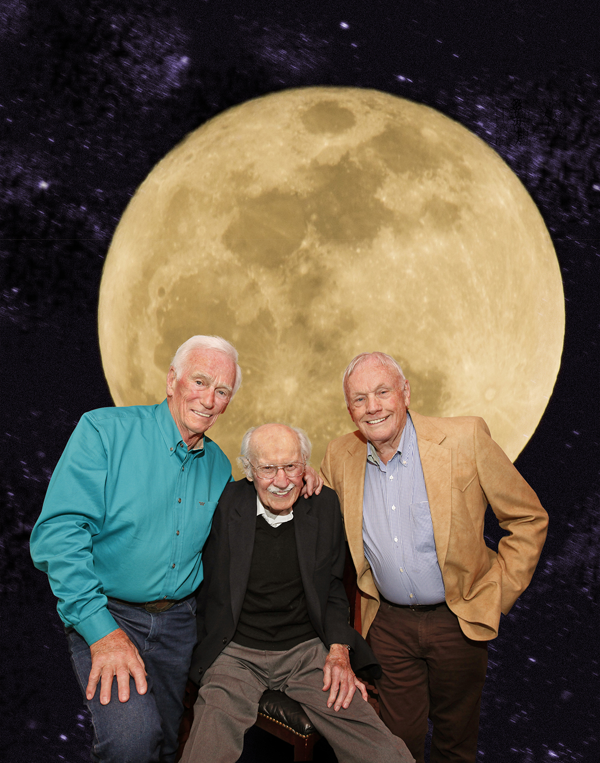 Gene Cernan Neil Armstrong Bob Hoover