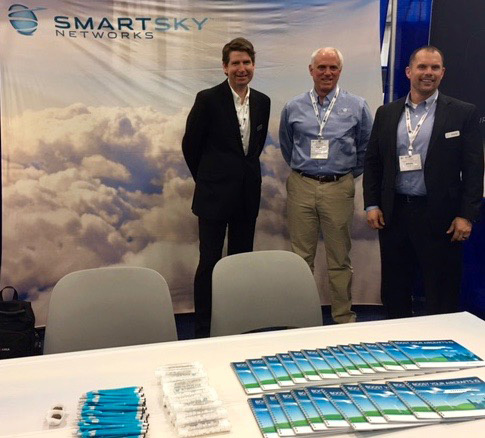 SmartSky Networks booth at NBAA