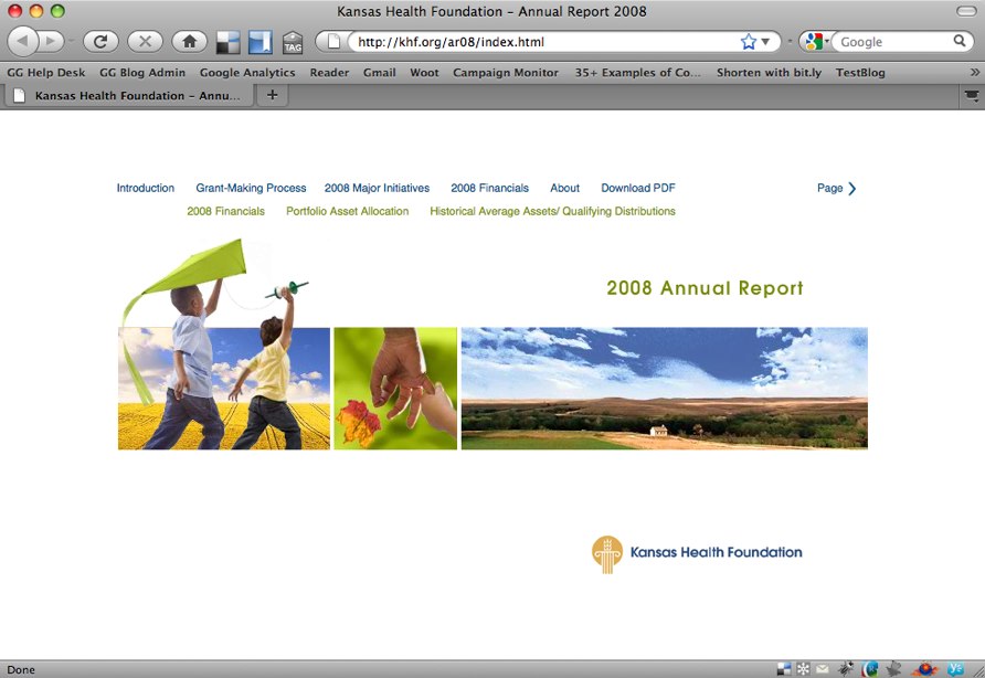 Annual Report’s Evolution Takes It Online