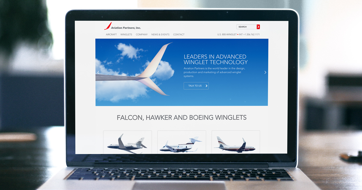 Greteman Group launches Aviation Partners, Inc. website using new SmartParts tool