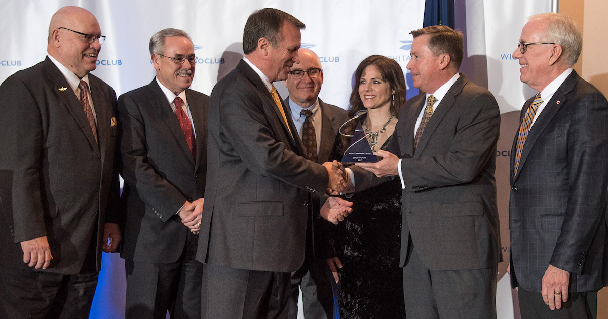 Yingling-Aviation-CEO-Lynn-Nichols-Receives-Wichita-Aero-Club-Award