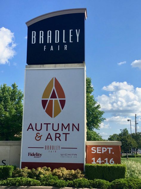 autumn and art signage