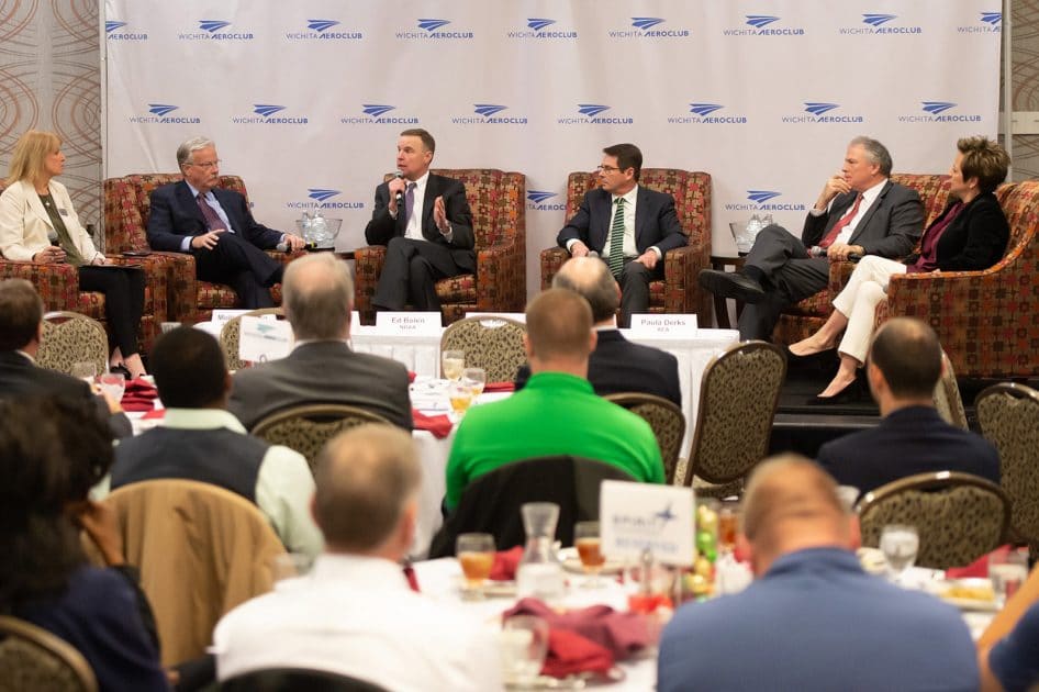 Wichita Aero Club On-Air Summit panelists