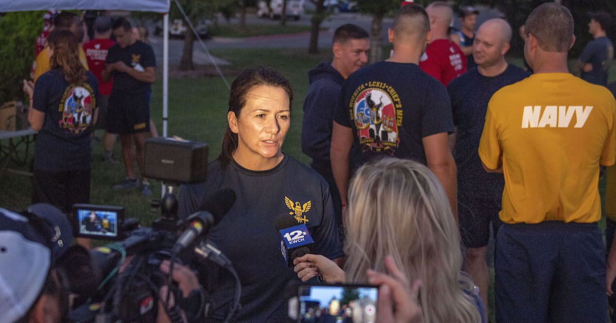 911 memorial run held during wichita navy week