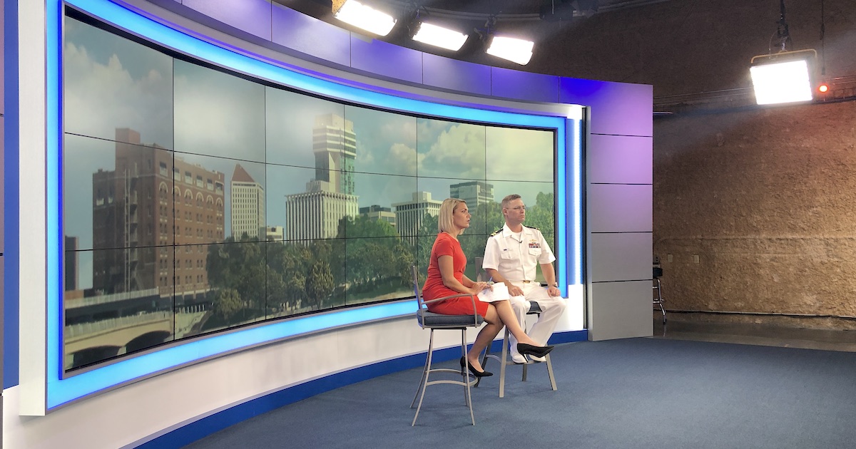 wichita navy week promotion at kwch12