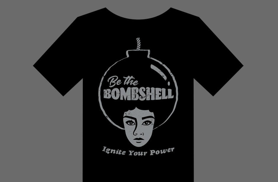 be the bombshell t shirt