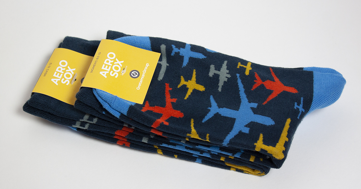 aviation socks by greteman group