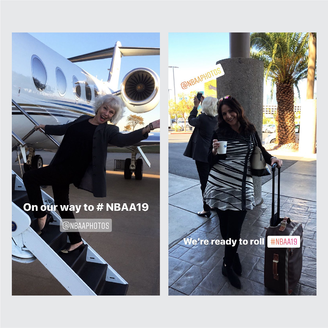 instagram stories for NBAA